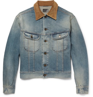 saint laurent trucker jacket