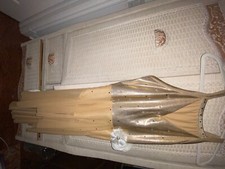 adult large dance costume Gold