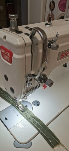 BRUCE Steppstich- Industrienähmaschine mit Nadeltransport - Bild 3 von 4