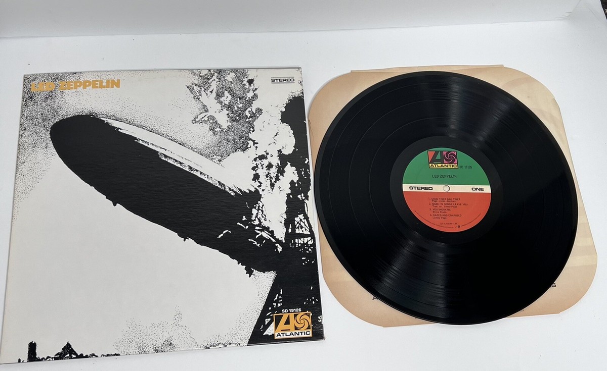 LED ZEPPELIN Ⅰ LP LED ZEPPELIN: Led Zeppelin I US Atlantic Early 80s Vinyl LP