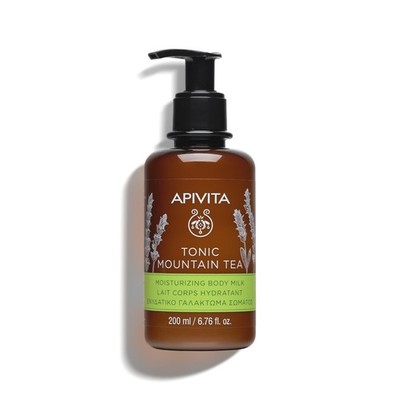 Apivita Tonic Mountain Tea Mousturizing Body Milk | Moisturizes, Softens Tone...