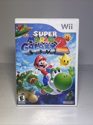 Super Mario Galaxy 2 (Nintendo Wii, 2010) CIB Complete In Box w/ Manual