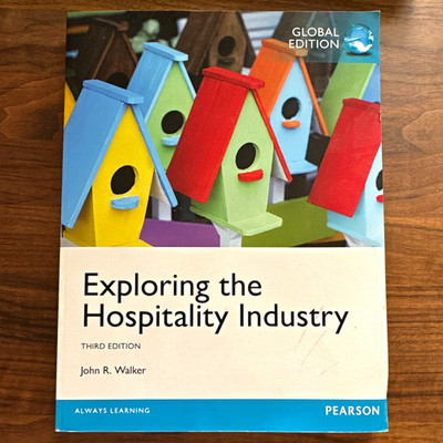 Pearson Exploring the Hospitality Industry Global Edition 3. Auflage Walker