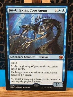 MTG - Jin-Gitaxias, Core Augur. Iconic Masters. Blue Mythic - Legendary Creature