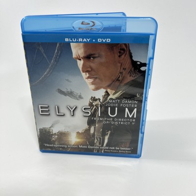Elysium (Two Disc Combo: Blu-ray  DVD + Blu-ray tested working disc