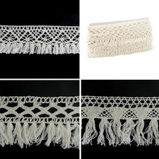 Fransenborte ab 1m Meterware Quastenborte Zierborte Varianten-/ Farbwahl