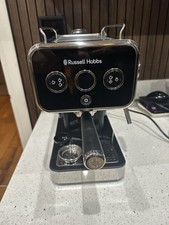 Russell Hobbs Distinctions Black Espresso Coffee Machine