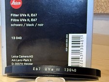 Leica UVa II E67 Filter 13040 Genuine 67mm Protective Ultra Glass German Made
