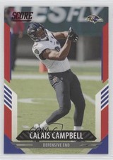 2021 Score Red Calais Campbell #92 c4h