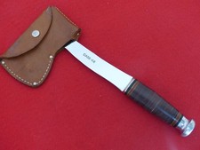 Case XX 1940-64 leather handle axe & sheath