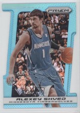 2013-14 Panini Prizm Light Blue Prizm Die-Cut 65/199 Alexey Shved #150 3d4