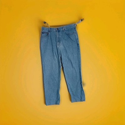 LL Bean Mens RELAXED FIT Jeans Cotton Size  34 X 30