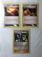 3 Flashfire Trainers Pokémon Fan Club 94/106 League Fiery Torch 89 Blacksmith 88