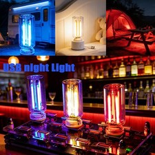 NEW Car LED Lighting Retro Auto Mood Lamps Night Lamps USB Touch Night Light 2PC