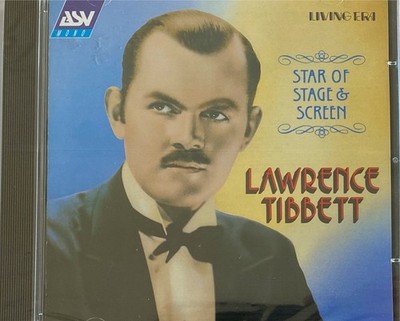 LAWRENCE TIBBETT - Star Of Stage & Screen CD 2001 ASV BRAND NEW!