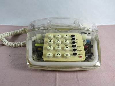 DYTCOM Neon Telefon f. Sammler+ Bastler