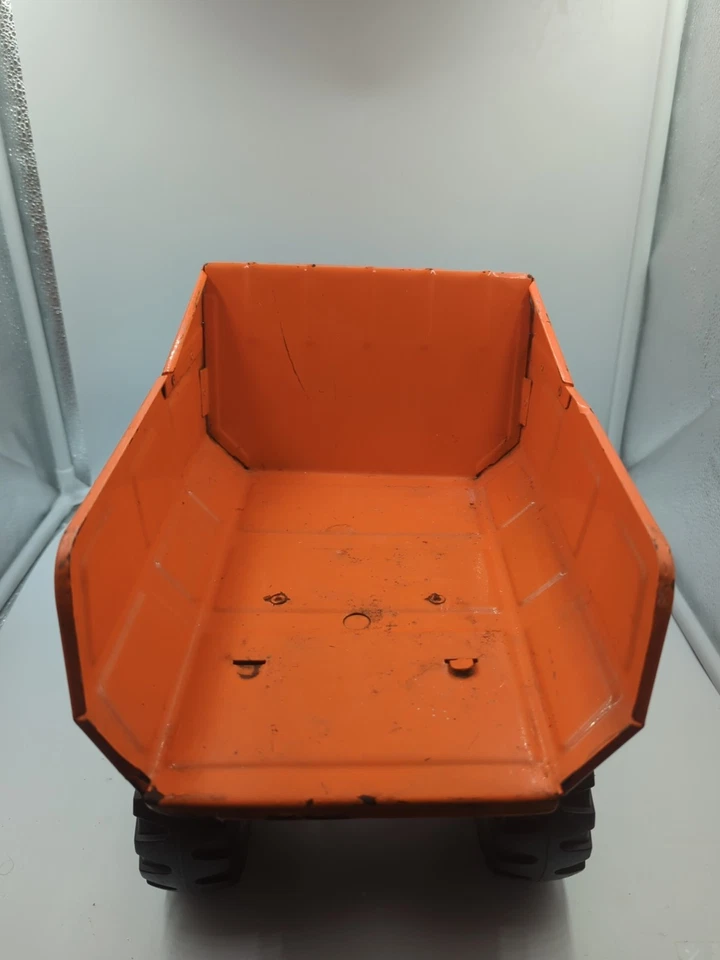 RARE Tonka Mighty Diesel Dump Truck Vintage Orange B.J.'s exclusive for Target - Image 4 of 4