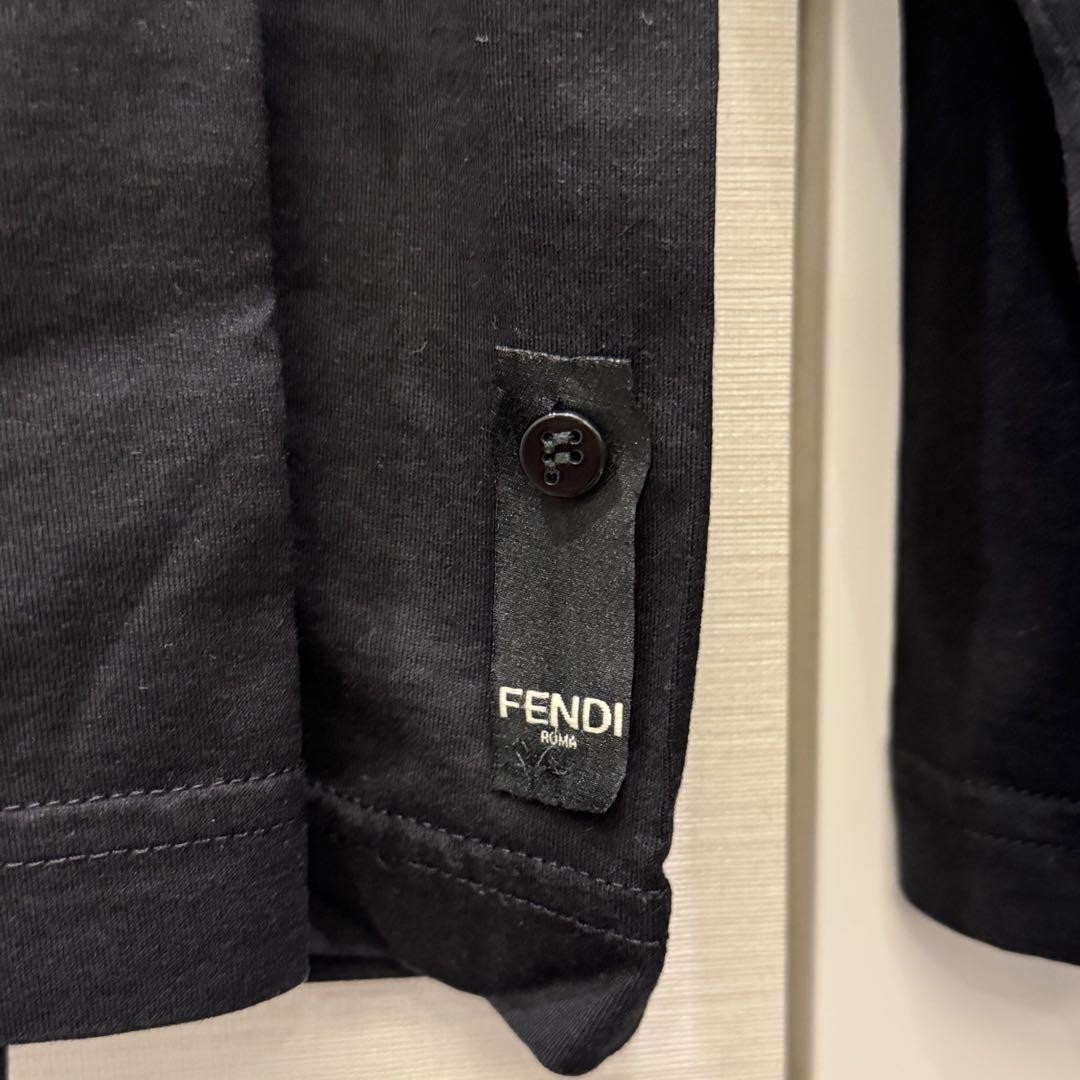 【123】FENDI モンスターメンズ長袖Tシャツ 52size(XXL) Fendi Monster Men'S Long Sleeve T-Shirt 52Size Xxl | eBay