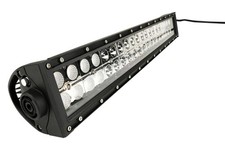 20 Amberwhite Led Light Bar For Trucks - Dual-row Floodbeam 7200 Lumens