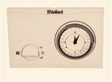 Vaillant Time Switch 150 Plug-In Analogue Timer 24-Hour 0020116882 Genuine Part