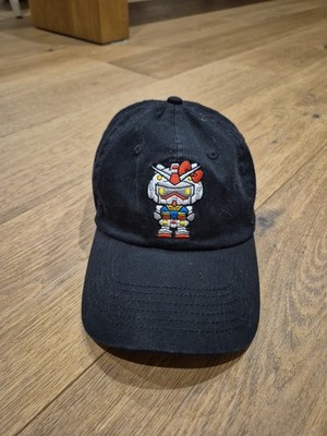 GUNDAM × Hello kitty Collaboration Embroidery Black One Size Baseball Cap Hat