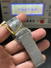 20mm Omega Braided Stainless Mesh Watch Strap (Bracelet Only!)
