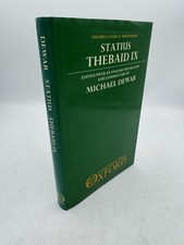 Statius Thebaid IX Dewar, Michael Hardcover E...