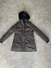 UGG WOMEN ADIRONDACK DARK OLIVE 3 IN 1 HOODED DOWN PARKA JACKET COAT Size medium