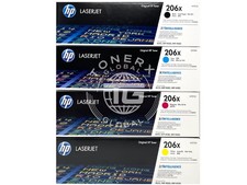 HP 206X TONER SET W2110X, W2111X, W2112X, W2113X 