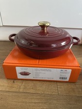 Le Creuset Brasiera a Casseruola Bassa 26 cm, 2,25 Qt - Granato/Rodano