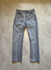 Vintage Levi s 501 Button Fly Acid Wash Faded Jeans 30x30 Made USA