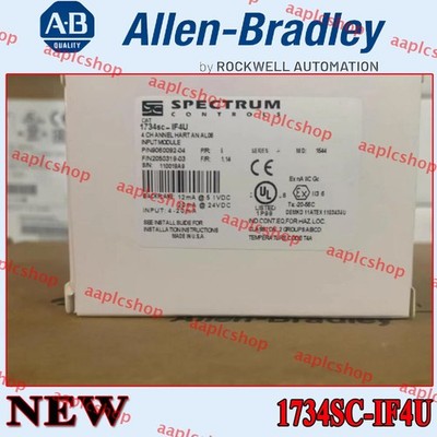 Brand New AB 1734SC-IF4U SER A Spectral Control 4 CH Universal Analysis Input US
