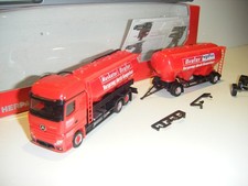 Herpa 159418 MB Actros MP4 Futtermittel Tierfutter Silo HZ Muskator