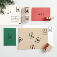 Stempelset Weihnachtspost FSC 100% | Deutsch (2026) | Rico Design GmbH & Co.KG