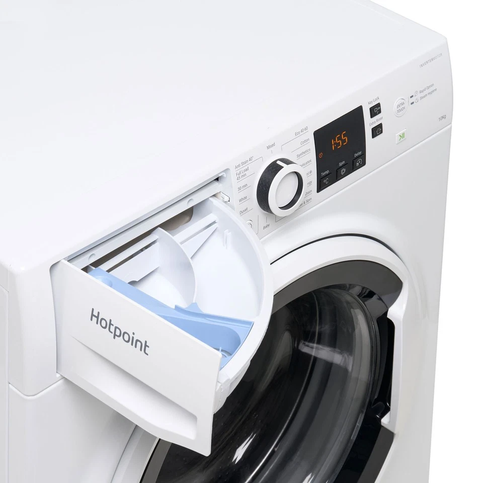 Hotpoint NSWA 1046 WW UK 10Kg Washing Machine White 1400 RPM A Rated - Image 2 of 4
