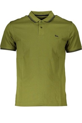 Harmont & Blaine Olivgrünes Poloshirt Slim Fit Gr L Herren Polo