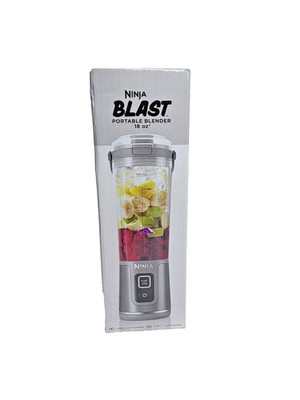 Ninja Blast Portable Blender 18 oz USB-C Rechargeable BC155SGY Gray New