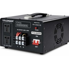 8000W PRO Step Up Transformer, 110V/120V to 220V/240V Voltage Converter
