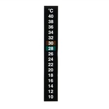 On Thermometer Strip Digital Temperature Display for Aquarium Fish for Tan