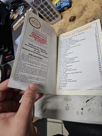 Final Fantasy Explorer's Handbook Nintendo NES Instruction Manual And Map Only