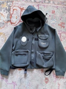 60's] Veste de pêche en coton vintage français