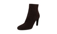 Prada Wildleder Stiefelette Schuhe - 1T516E - Braun - Neu - 36,5 37