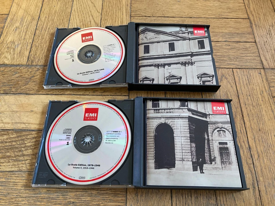 La Scala Edition Volumes 1 and 2 1878-1946 (6 CD Set) Opera Teatro Alla Scalla - Image 2 of 4
