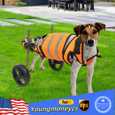 Pet Wheelchair for Back Legs, Adjustable Pet Wheelchair, Pet Wheelchair Cart