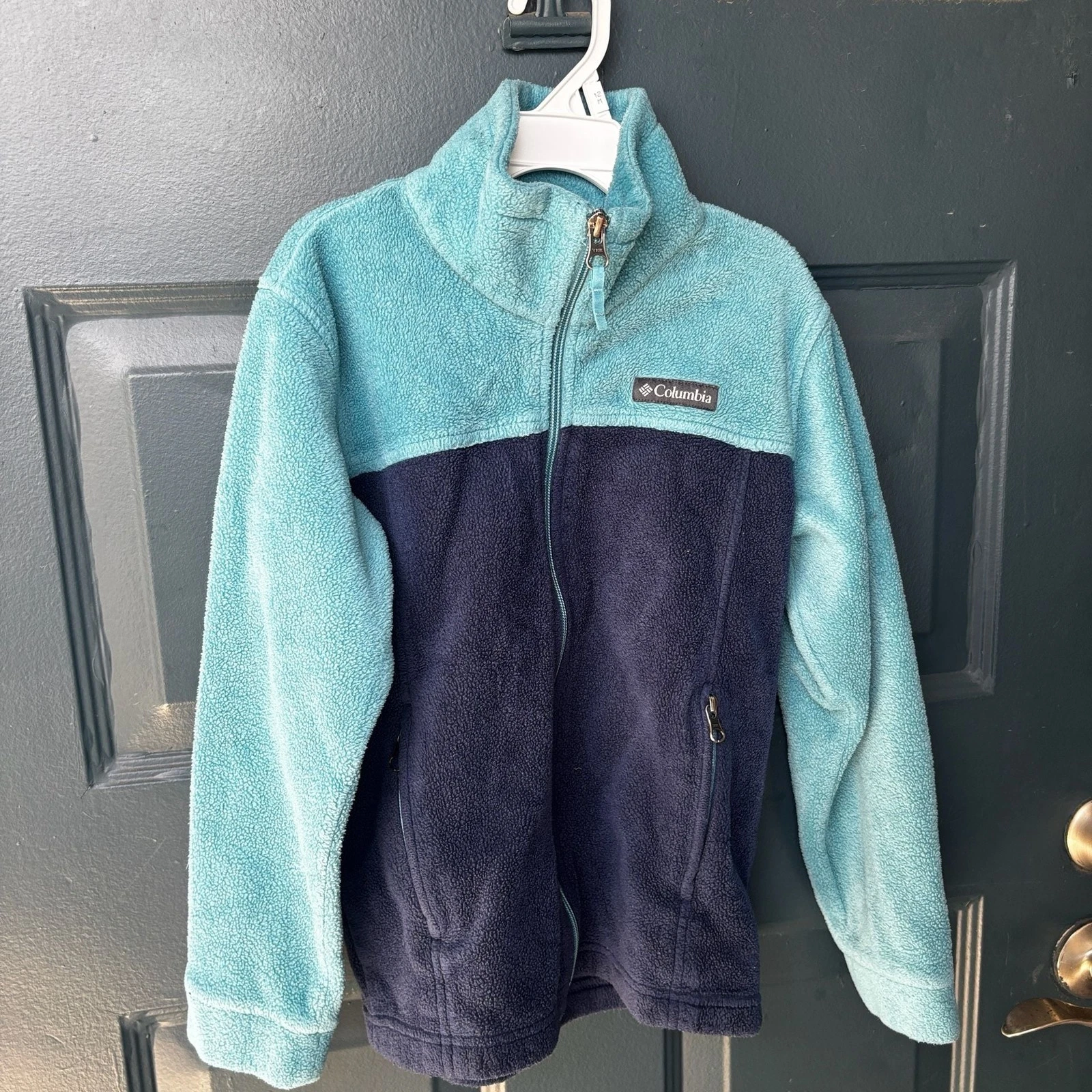 Columbia Youth Size S (8) Colorblock Fleece Full Zip Jacket
Opens in a new window or tab