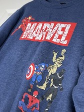 Marvel Boys Graphic Character Pullover Sweatshirt Size XL EUC