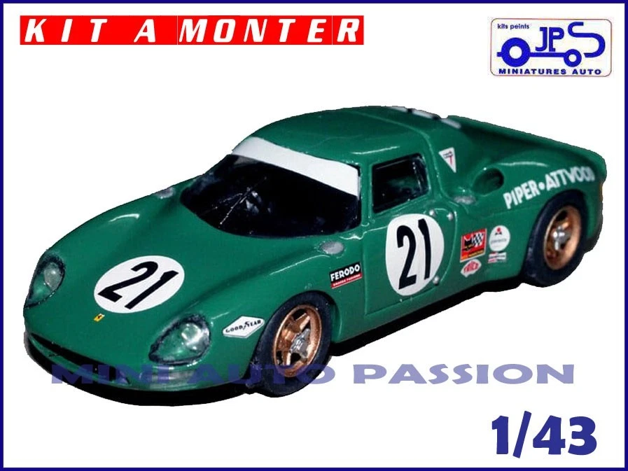 Ferrari 250LM - 24 H du Mans 1968 - Kit JPS Prépeint - ref : KP449 - Photo 1/1