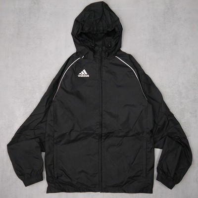 Adidas Core 18 Jacke Herren XS Schwarz Regenjacke Regular Fit Sportwear