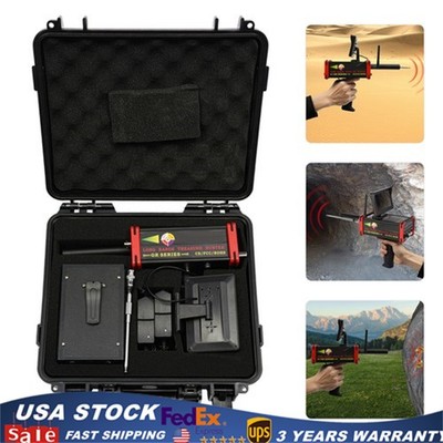 Long Range Metal Detector HandHeld Gold Detector 1000M w/ LED Screen &  Chargers