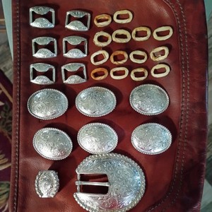 Silver Belt Conchos